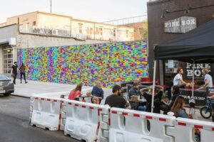 The wall of lies in bushwick