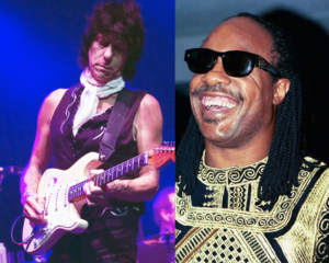 Jeff Beck and Stevie Wonder